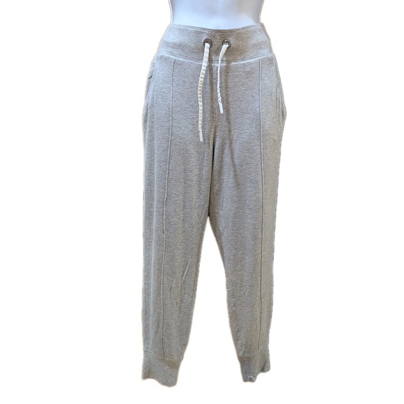 Athleta Pants - Athleta Gray Women's Size S Drawstring Stretch Band Cuffed Hem Joggers